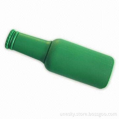 Bottle-shaped Secure USB Flash Drive with 512MB to 16GB Memory Capacity, Supports USB2.0 Version